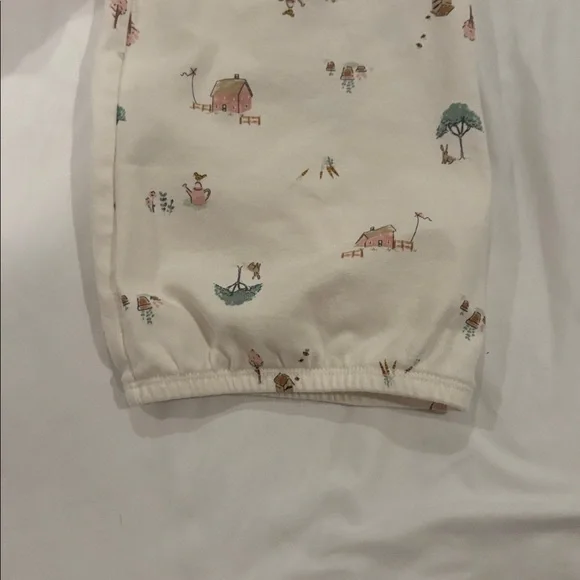 NWOT Carter's Pink and Cream Baby 2-Pack Sleeper Gowns - Newborn - Picture 7 of 9